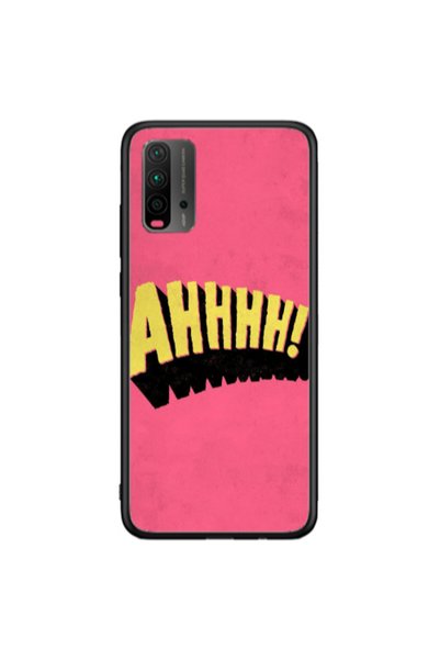 Other Xiaomi Redmi 9T Ahhhh Black Glossy Θήκη