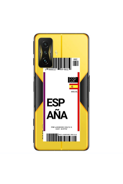 Other Xiaomi Poco F4 Gt Espana Arrival Transparent Silicone TPU Θήκη