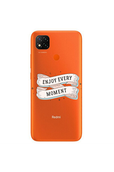 Other Xiaomi Redmi 9c Enjoy Every Moment 2 Transparent Silicone TPU Θήκη