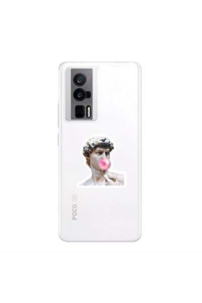Other Xiaomi Poco F5 Pro Bubble Transparent Silicone TPU Θήκη