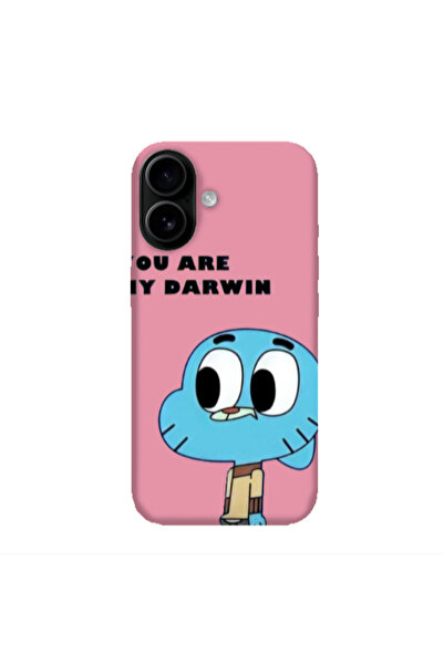 Other Apple Iphone 16 plus You are my darwin Pink Colored Silicone TPU Θήκη