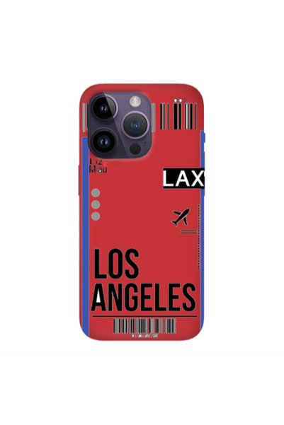 Other Apple iPhone 14 Pro Max Los angeles Red Colored Silicone TPU Θήκη