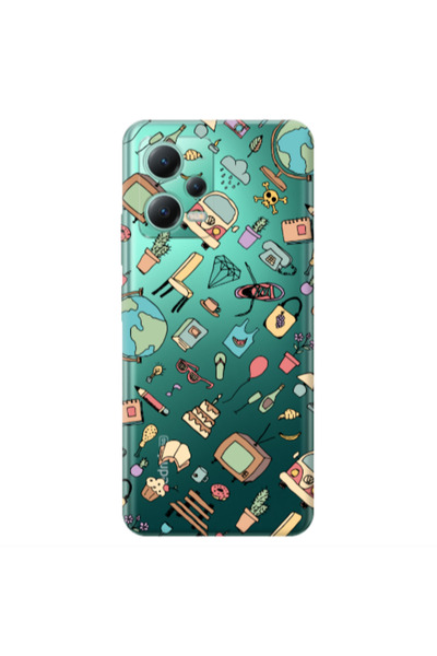 Other Xiaomi Redmi Note 12 Pro 5G Mixed up Transparent Silicone TPU Θήκη