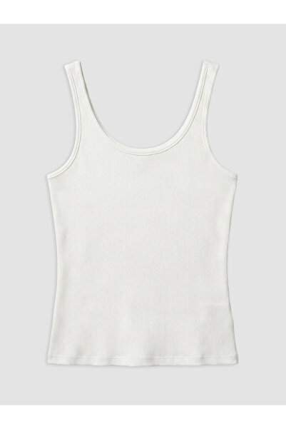 LC Waikiki I U Roba Collar Women's Ribbed Pajama Top from Freezen Store