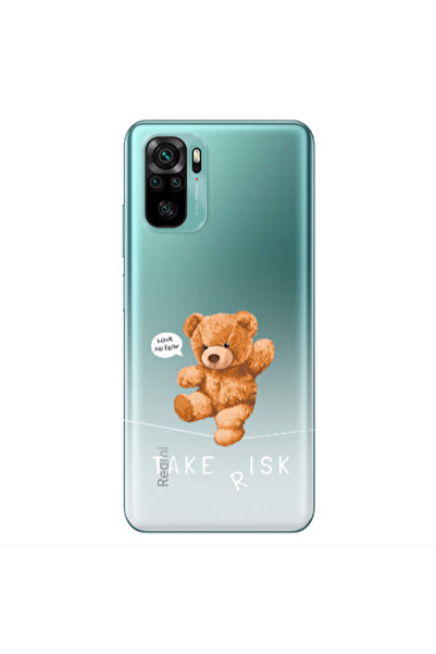 Other Xiaomi Redmi Note 10S Take risk Transparent Silicone TPU Θήκη