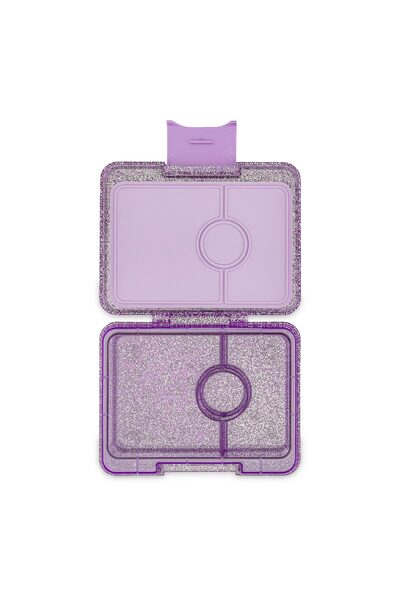 YumBox Σνακ - Λαμπερό Μωβ Γκλίτερ / Μωβ Πριγκίπισσα