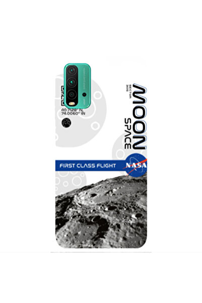 Other Xiaomi Redmi 9T Moon Space Transparent Silicone TPU Θήκη