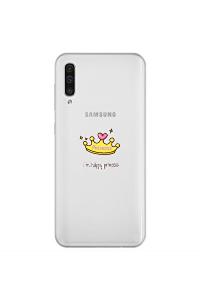 Other Samsung A70 Happy princess Transparent Silicone TPU Θήκη