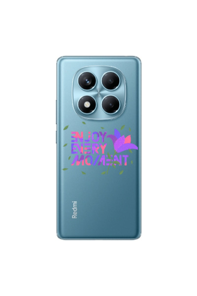 Other Xiaomi Redmi Note 14 Pro Enjoy Every Moment Transparent Silicone TPU Θήκη