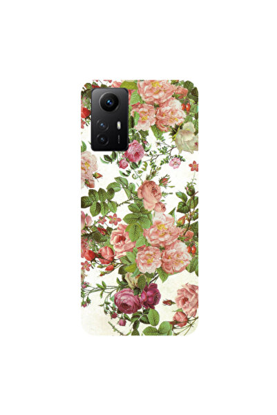 Other Xiaomi Redmi Note 12s Pink roses 2 Transparent Silicone TPU Θήκη