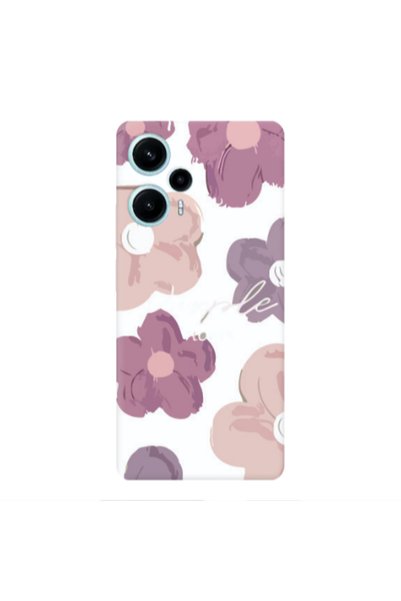 Other Xiaomi Poco F5 Flowers 2 Transparent Silicone TPU Θήκη