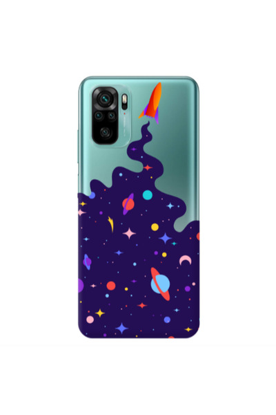 Other Xiaomi Redmi Note 10S Rocket Transparent Silicone TPU Θήκη