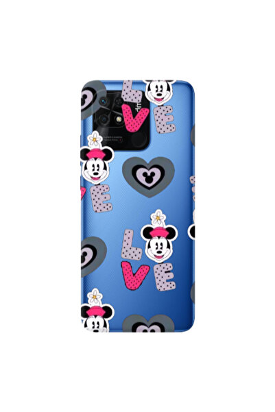 Other Xiaomi Redmi 10C Minnie Transparent Silicone TPU Θήκη