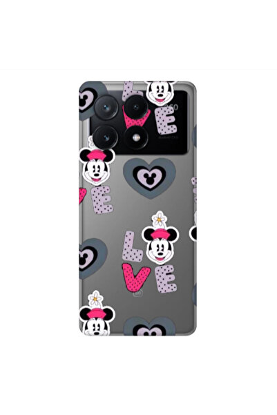 Other Xiaomi Poco X6Pro 5G Minnie Transparent Silicone TPU Θήκη