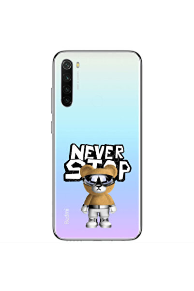 Other Xiaomi Redmi Note 8 Never stop Transparent Silicone TPU Θήκη