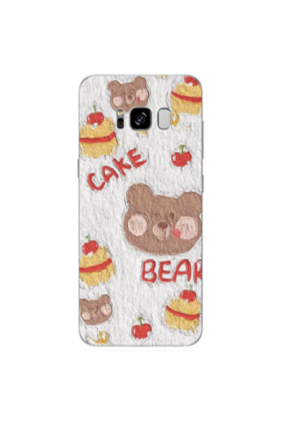 Other Samsung S8 Plus Cake Bear Transparent Silicone TPU Θήκη