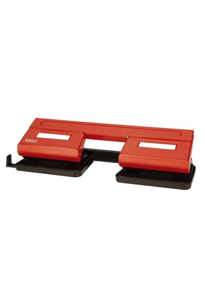 MC Micostore Hole punch 9401, 15 sheets, 4 holes, plastic, black