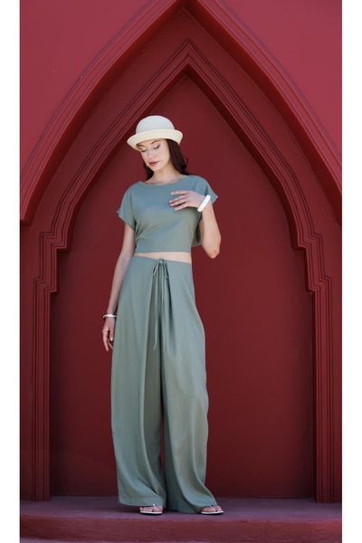 Buly Linen Tie Trousers