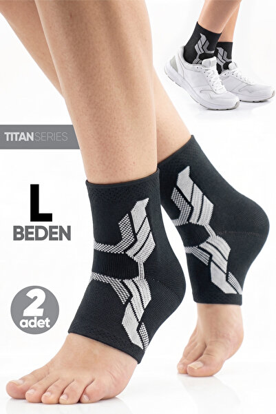 NOVUS CORPUS NO CO 2'li Ortopedik Spor Ayak Bilekliği Unisex Spor Antrenman G...