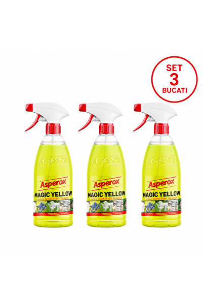 ASPEROX SET 3 X Degresant universal, Magic Yellow, 1L