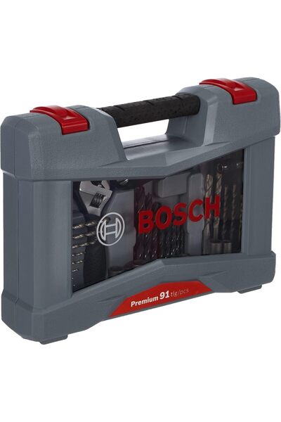 Bosch Professional 91 parça uç ve matkap ucu birinci sınıf X-Line seti (beton...
