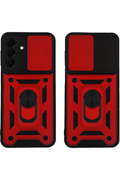 Other Θήκη Τηλεφώνου Ring Armor Campro Sonique για Samsung Galaxy A57 5G Κόκκινη