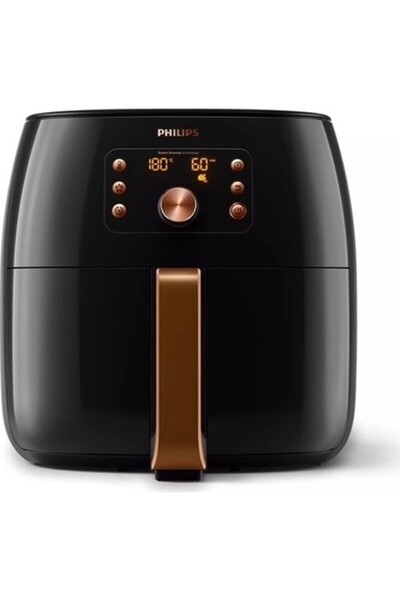 Philips Premium Airfryer XXL 6 Lt Yağsız Fritöz - Tek Hazneli, Sökülebilir Üs...