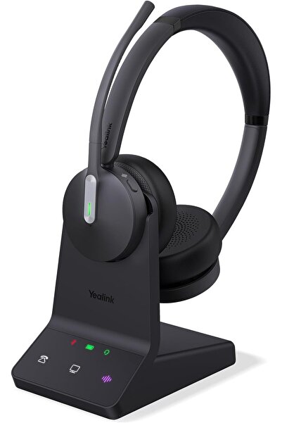 Yealink WH64 Dual Wireless Headset with DECT and Bluetooth Black