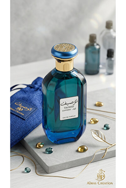 Almas Creation عطر توسف سافاير أو دو بارفان 100 مل - عطر فرنسي طويل الأمد