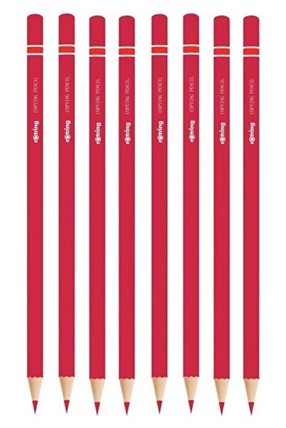Rotring Kırmızı Kalem 8 Adet Kırmızı Kurşun Kalem Kırmızı Kopya Kalemi Başlık Kalemi Öğrenci Okul