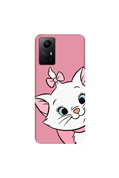 Other Xiaomi Redmi Note 12s I am here Pink Colored Silicone TPU Θήκη