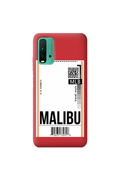 Other Xiaomi Poco M3 Malibu Travel More Red Colored Silicone TPU Θήκη