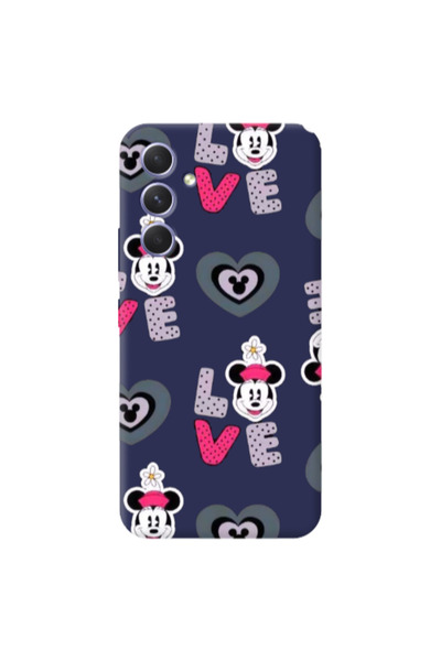 Other Samsung A54 Minnie Dark blue Colored Silicone TPU Θήκη