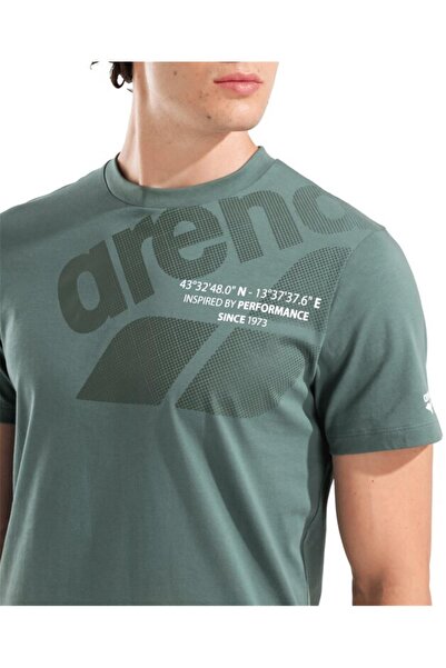 ARENA M LOGO T-SHIRT - SAGE
