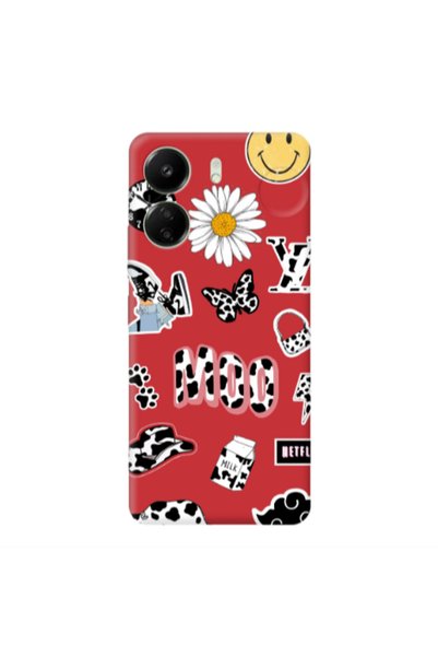 Other Xiaomi Redmi 13C Find Yourself 6 Red Colored Silicone TPU Θήκη