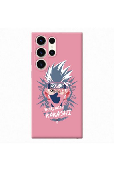 Other Samsung S24 Ultra Anime Mangoo Pink Colored Silicone TPU Θήκη