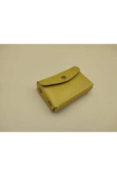 Leather 1 Studio Portofel lucrat manual “Rivet Coin”
