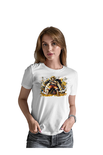 Generic Fashion World One Piece Anime Design High-Quality Printed Cotton T-Shirt