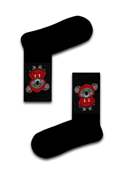 Neşeli Çoraplar Bezgin Kuala Patterned Unisex Athletic Socks