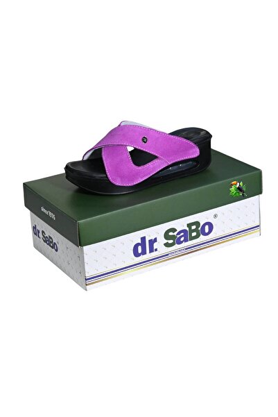 DR SABO Dr. Sabo Premium Orthopedic Women's Slippers Genuine Suede Leather Li...