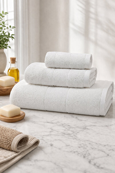 CASA LUSSO Premium Bamboo Cotton Bath Towel 70X140 cm 600 Gsm