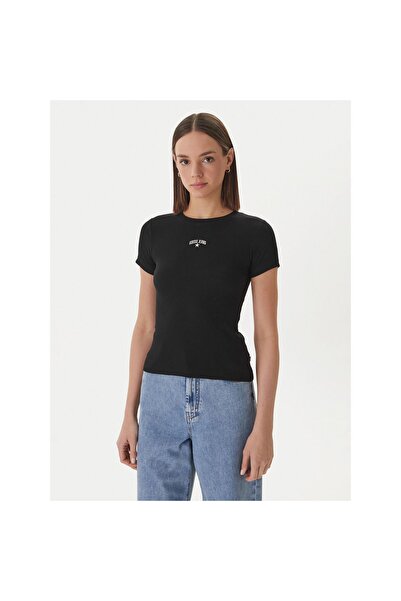 Guess Jeans Tricou de damă W6GPZ3KA0H1 Negru