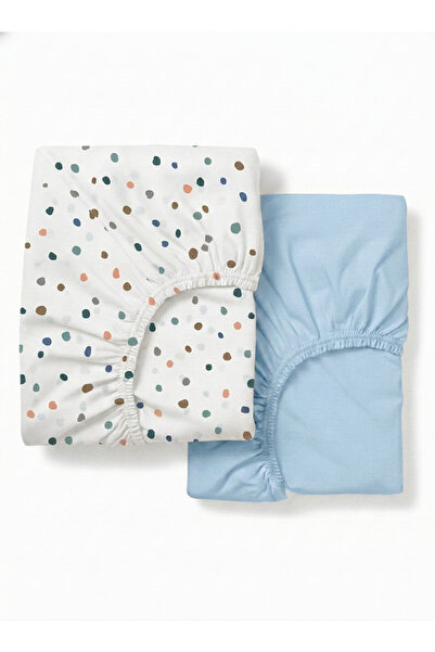 ngn collection 100% Cotton Poplin 2-Piece Baby Elastic Sheet Set 60X120 cm – ...