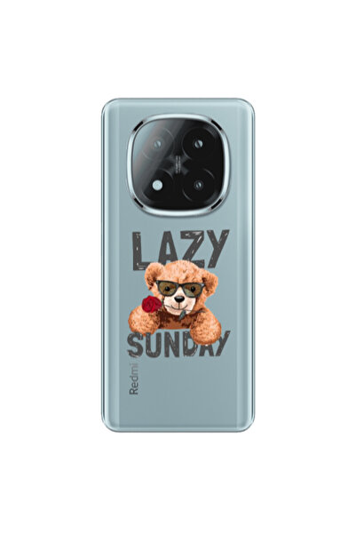 Other Xiaomi Redmi Note 14 Pro + 5g Lazy sunday Transparent Silicone TPU Θήκη