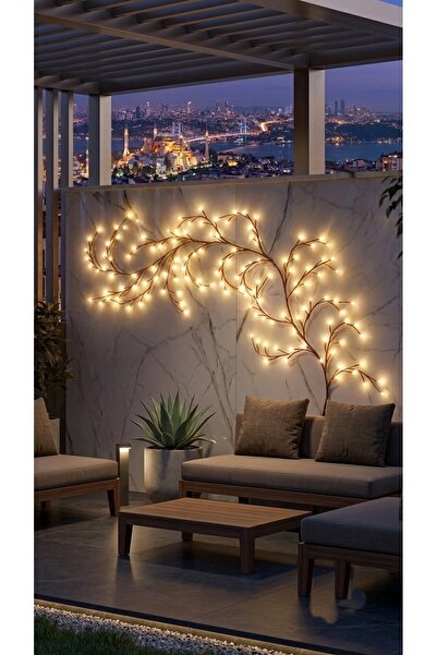 gaman Güneş Enerjili Dekoratif Dal Işık - 8 Modlu 144 LED Bahçe, Balkon, Ağaç...