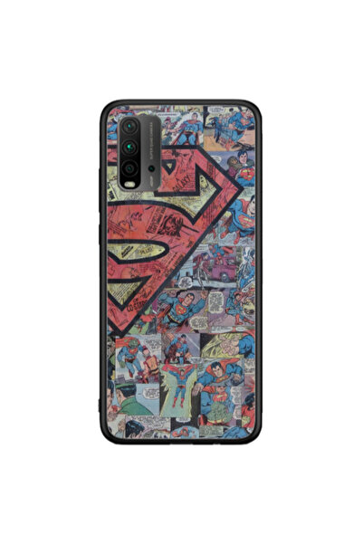 Other Xiaomi Redmi 9T Superman galaxy Black Glossy Θήκη