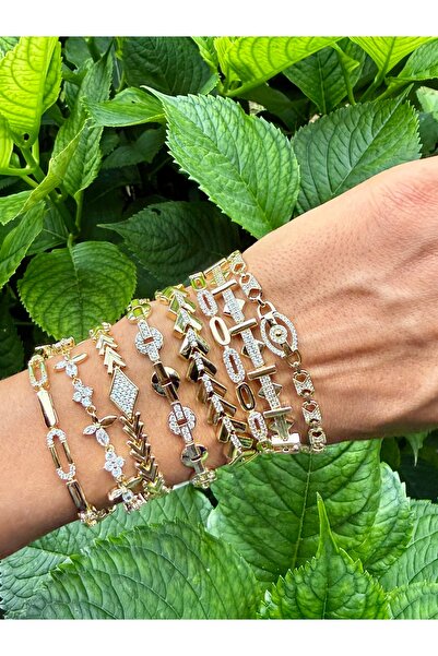 Merishe Jewerly Gold Thin Chain Model Stainless Steel Bracelet