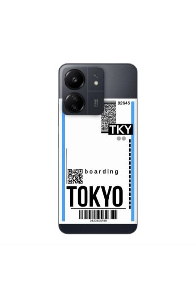 Other Xiaomi Redmi 13C Tokyo Boarding Transparent Silicone TPU Θήκη