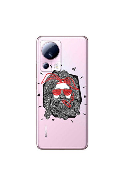 Other Xiaomi Mi 13 Lite Cool glasses Transparent Silicone TPU Θήκη