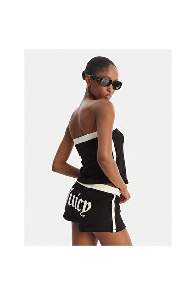 Juicy Couture Pantaloni scurți sport de damă JCWHS126315 Negru